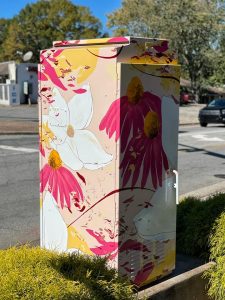 Painted Utility Box 11