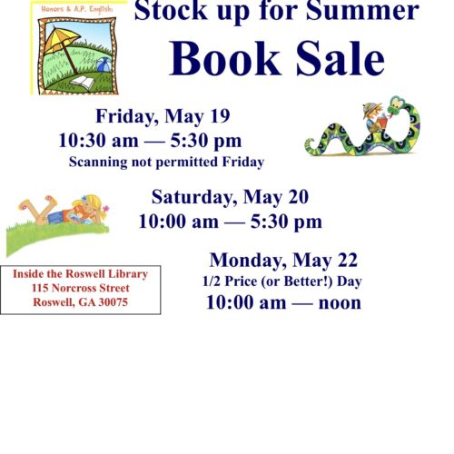 Stock Up for Summer Book Sale