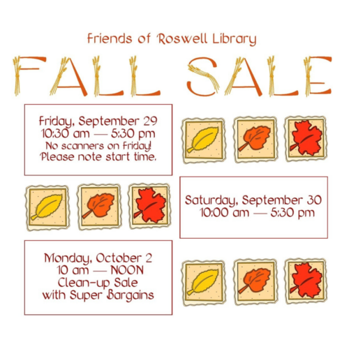 Fall Book Sale