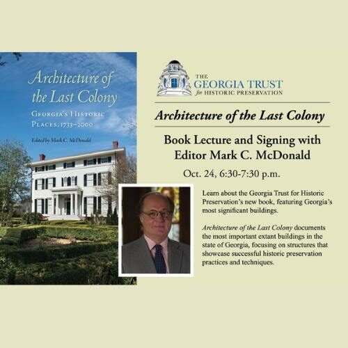 Architecture of the Last Colony Book Lecture and Signing at Historic Mimosa Hall