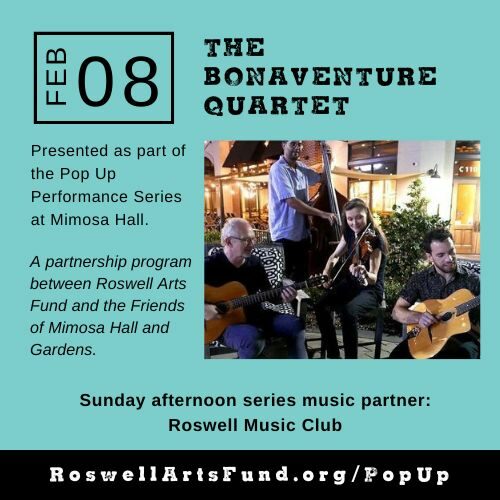 Pop-Up Performance Series: The Bonaventure Quartet