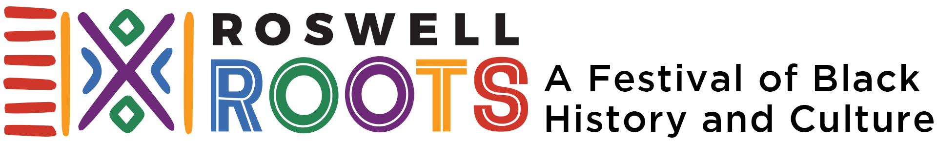 Roswell Roots Logo and Tagline