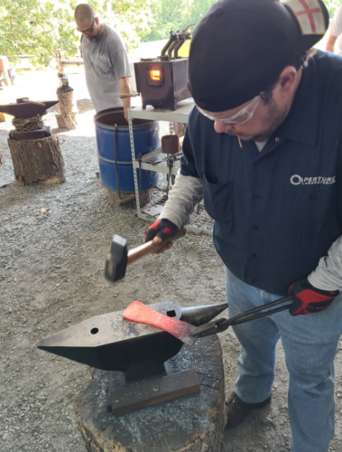 Gallery 2 - Bladesmithing 102: Forged Tomahawk Workshop