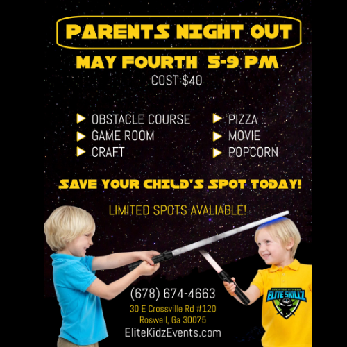 Parents Night Out: Star Wars Night