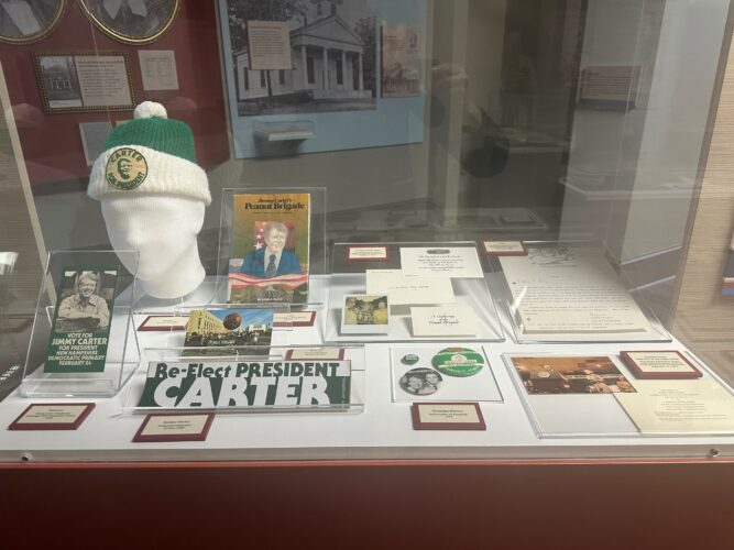 Gallery 2 - Artifacts from Jimmy Carter's presidential campaign